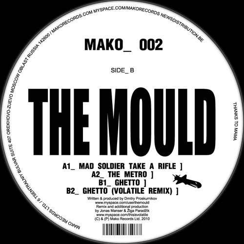 The Mould - Soldier Take A Rifle | Mako Records (MAKO_ 002)