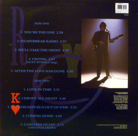 Roy Orbison - King Of Hearts | Virgin America (VUSLP 58) - 2 Roy Orbison - King Of Hearts | Virgin America (VUSLP 58) - 2