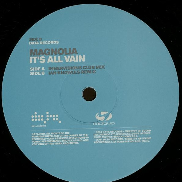 Magnolia - It's All Vain | Data Records (DATA69TR) - 3