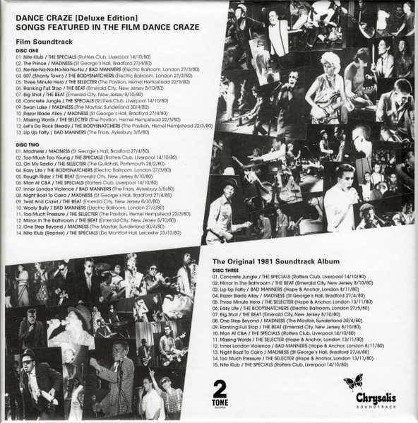 Various - Dance Craze - The Best of British Ska...LIVE! | 2-Tone Records (CHRTTC 5004) - 2