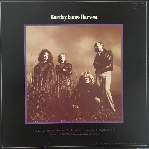 Barclay James Harvest - Barclay James Harvest | Harvest (SHVL 770) - 4