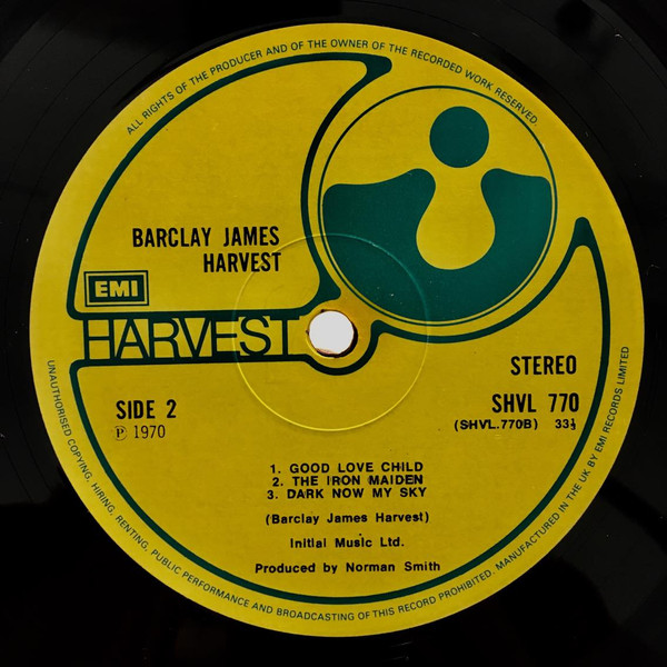 Barclay James Harvest - Barclay James Harvest | Harvest (SHVL 770) - 3