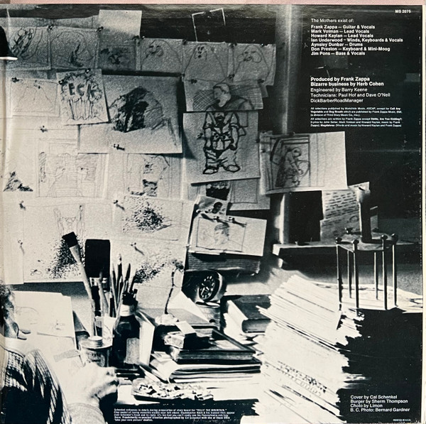 The Mothers - Just Another Band From L.A. | Reprise Records (MS 2075) - 3