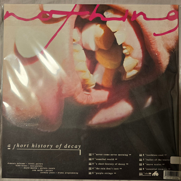 Nothing - A Short History Of Decay | Run For Cover Records (rfc295) - 2