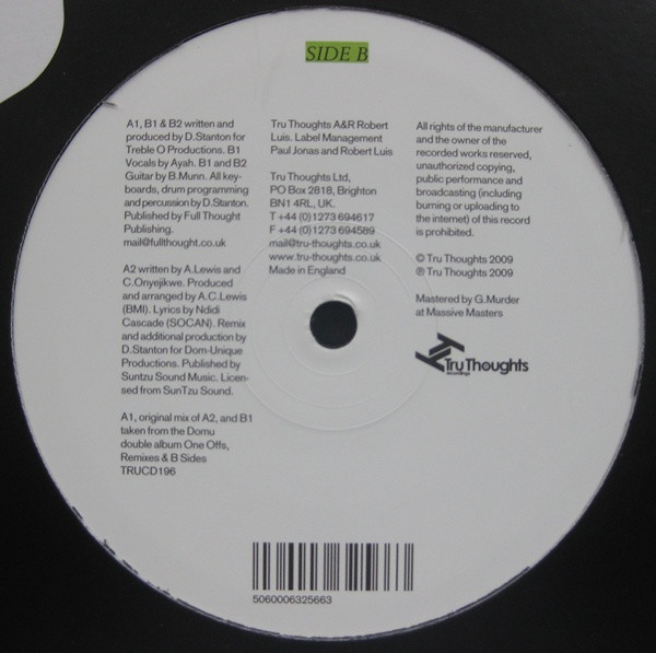 Domu - Springbreak | Tru Thoughts (TRU195) - 3 Domu - Springbreak | Tru Thoughts (TRU195) - 3