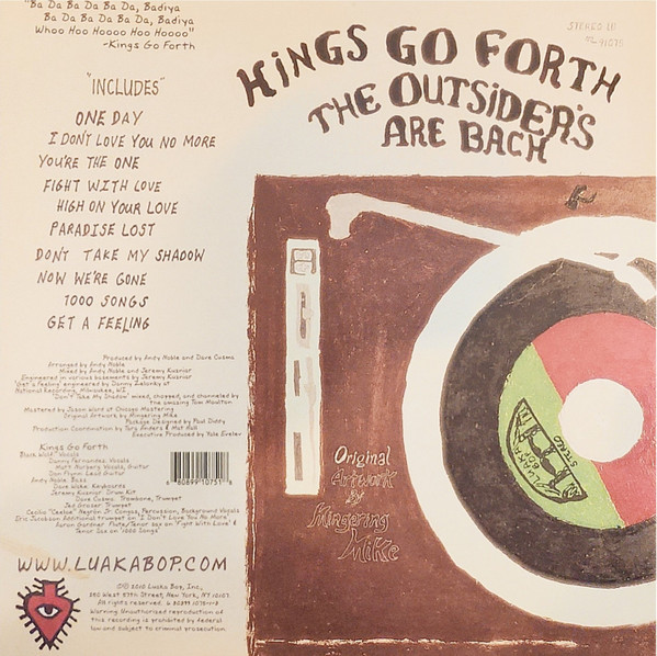 Kings Go Forth - The Outsiders Are Back | Luaka Bop (LBOP-1075) - 2
