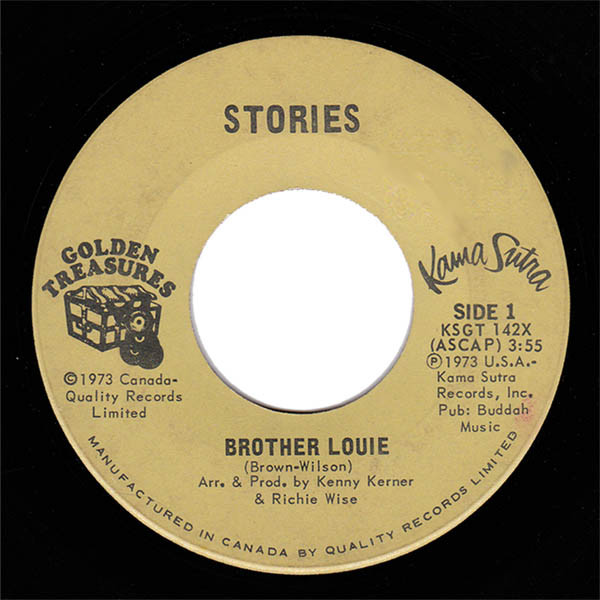 Stories - Brother Louie | Kama Sutra (KSGT 142X)