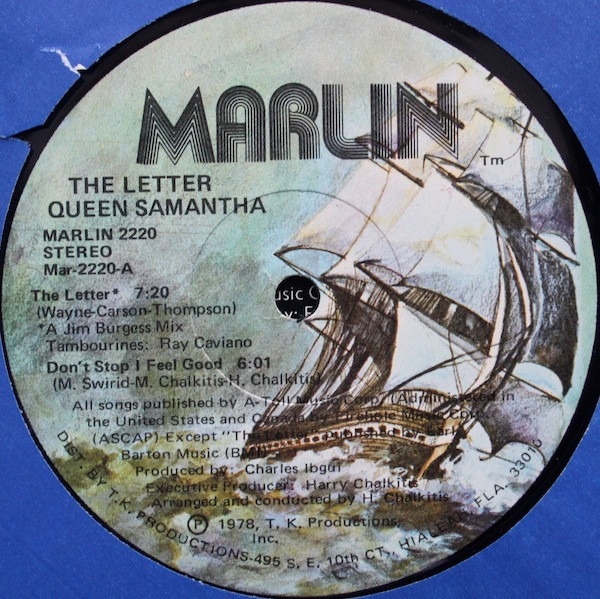 Queen Samantha - The Letter | Marlin (MARLIN 2220) - 3