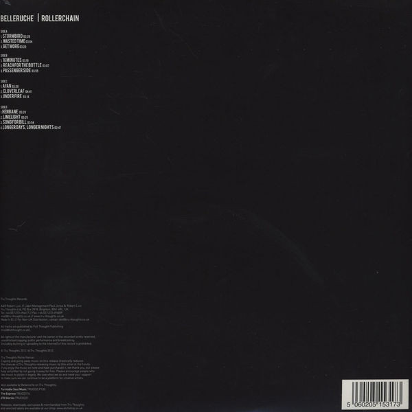 Belleruche - Rollerchain | Tru Thoughts (TRULP248) - 2 Belleruche - Rollerchain | Tru Thoughts (TRULP248) - 2