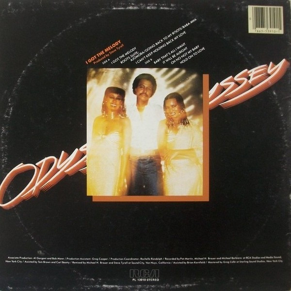 Odyssey - I Got The Melody | RCA (PL 13910) - 2
