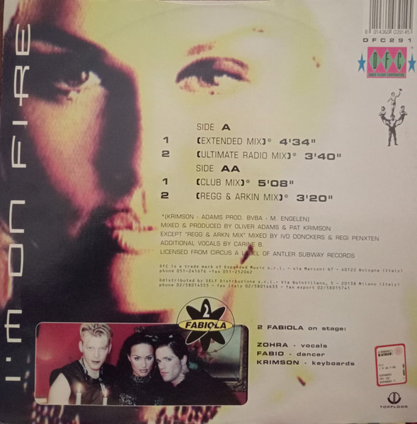 2 Fabiola - I'm On Fire | DFC (DFC 291) - 2 2 Fabiola - I'm On Fire | DFC (DFC 291) - 2