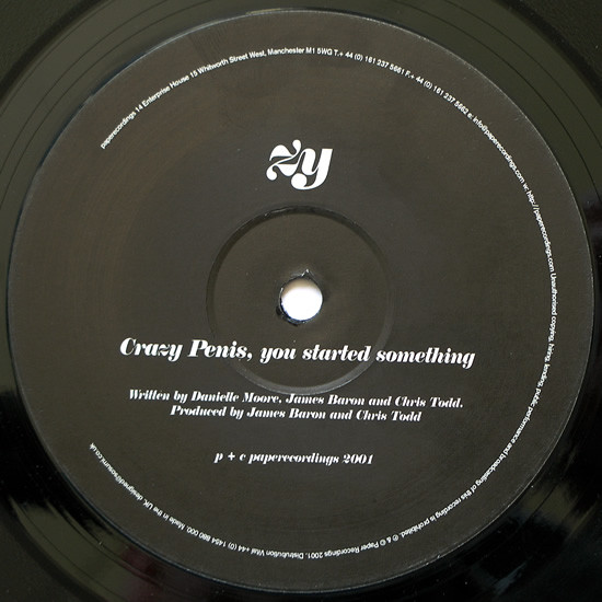 Crazy Penis - You Started Something | Paper Recordings (PAP 078) - 3