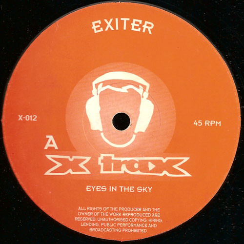 Exiter - Eyes In The Sky | X-Trax (X-012) - 2