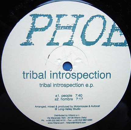 Tribal Introspection - Tribal Introspection E.P. | Phoenix Found Records (PHO 005) Tribal Introspection - Tribal Introspection E.P. | Phoenix Found Records (PHO 005)