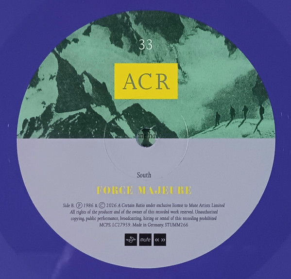 A Certain Ratio - Force Majeure | Mute (STUMM266) - 4