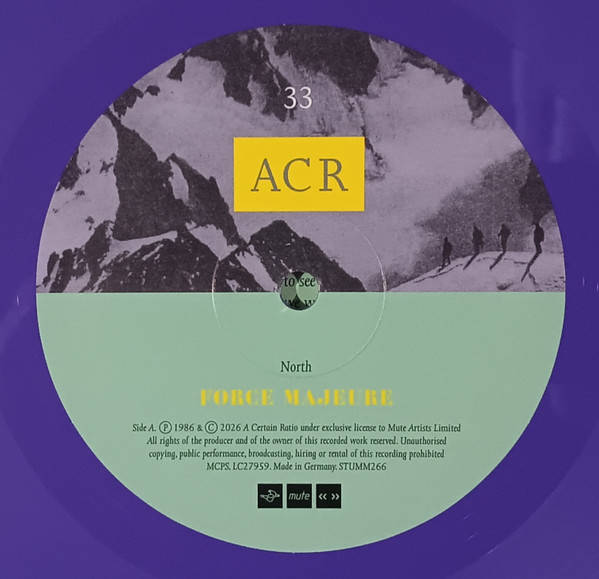 A Certain Ratio - Force Majeure | Mute (STUMM266) - 3