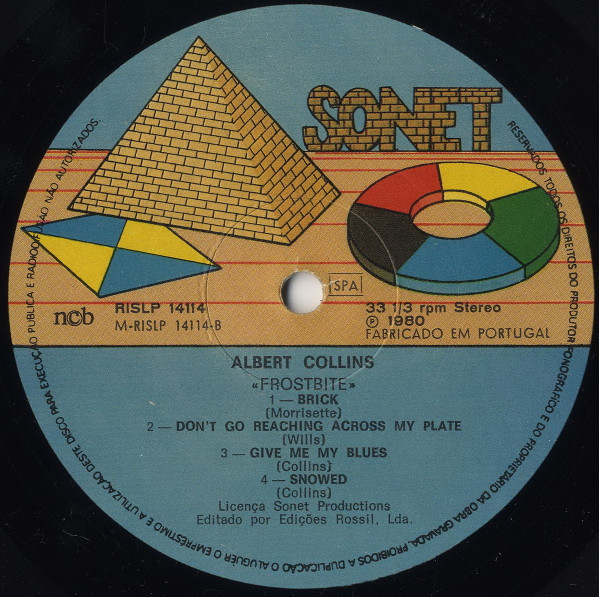 Albert Collins - Frostbite | Sonet (RISLP 14114) - 3 Albert Collins - Frostbite | Sonet (RISLP 14114) - 3