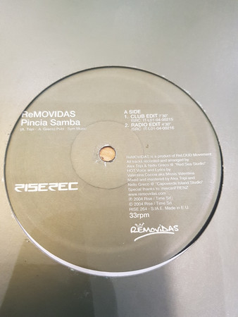 Removidas - Pincia Samba | Rise (RISE 264) - 2