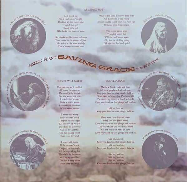 Robert Plant With Suzi Dian - Saving Grace LP | Nonesuch Records (075597895704) - 3
