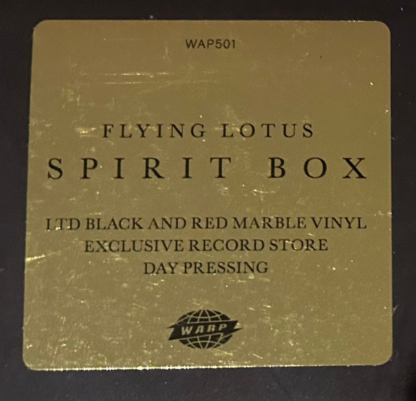 Flying Lotus - Spirit Box | Warp Records (WAP501) - 4