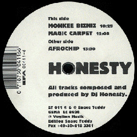 Honesty - Honesty EP | Space Teddy (ST 011)