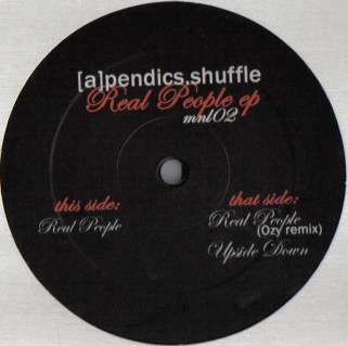 [a]pendics.shuffle - Real People EP | Mineral Musica (mnl002) - main
