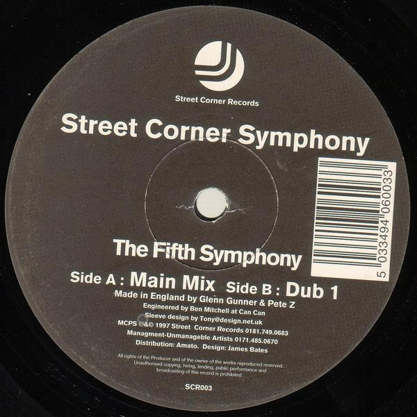 Street Corner Symphony - The Fifth Symphony | Street Corner Records (SCR003)