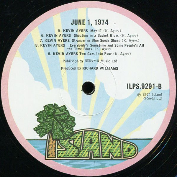 Kevin Ayers - John Cale - Brian Eno - Nico - June 1, 1974 | Island Records (ILPS 9291) - 4