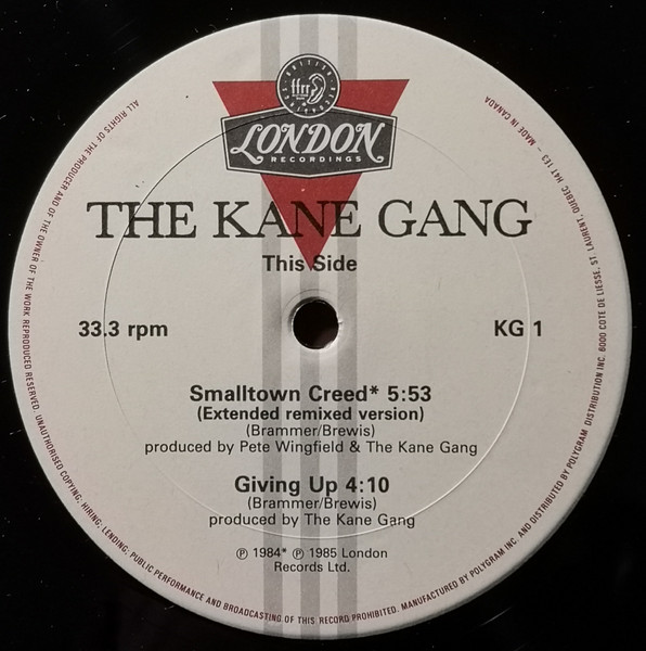 The Kane Gang - Gun Law E.P. | London Records (KG 1) - 4