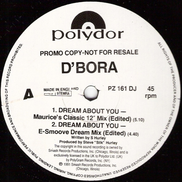 D'Bora - Dream About You | Polydor (PZ 161 DJ) - main