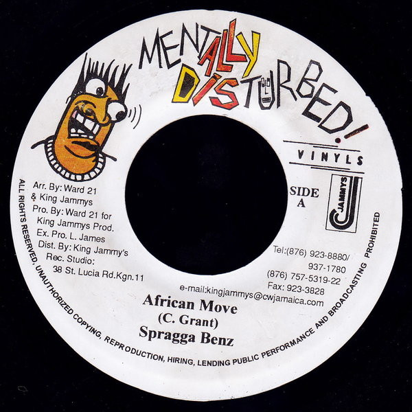 Spragga Benz - African Move | Mentally Disturbed Vinyls (none)