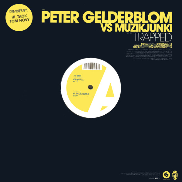 Peter Gelderblom vs Muzikjunki - Trapped | Vendetta Records (Venmx937)