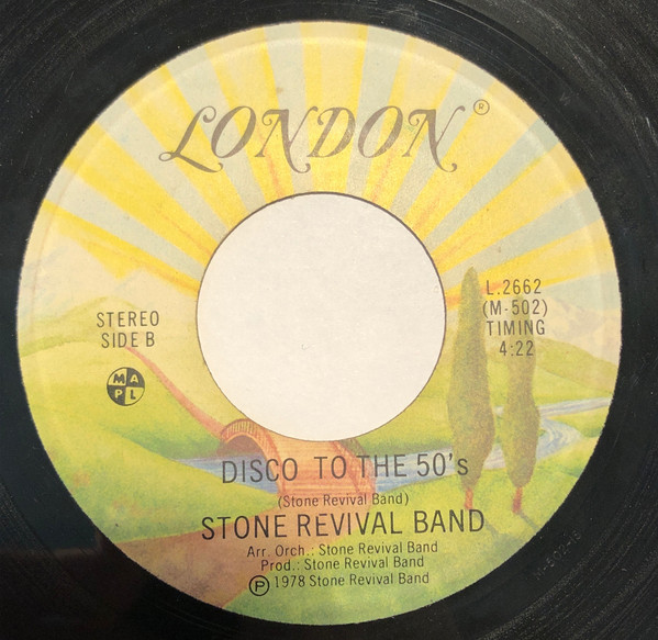 Stone Revival Band - Disco To The 50's | London Records (L.2662) - main