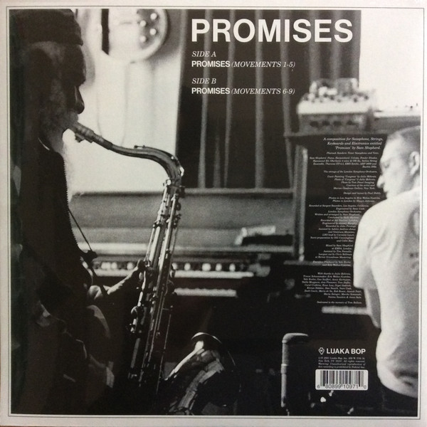 Floating Points , Pharoah Sanders & London Symphony Orchestra - Promises | Luaka Bop (6 80899 0097-1-0) - 3 Floating Points , Pharoah Sanders & London Symphony Orchestra - Promises | Luaka Bop (6 80899 0097-1-0) - 3
