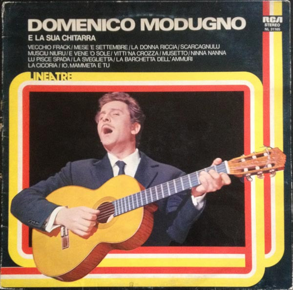 Domenico Modugno - Domenico Modugno E La Sua Chitarra | RCA (NL 31165)