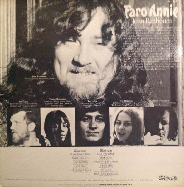 John Renbourn - Faro Annie | Transatlantic Records (TRAL 5247) - 2