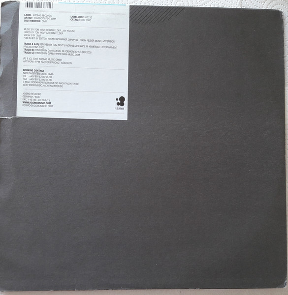 Tom Novy Feat. Lima - Take It | Kosmo Records (KOS 2080) - 2