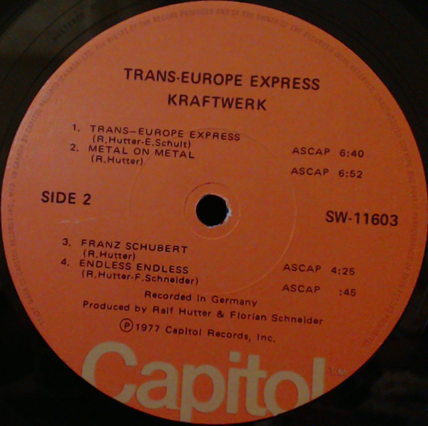 Kraftwerk - Trans-Europe Express | Capitol Records (SW-11603) - 4