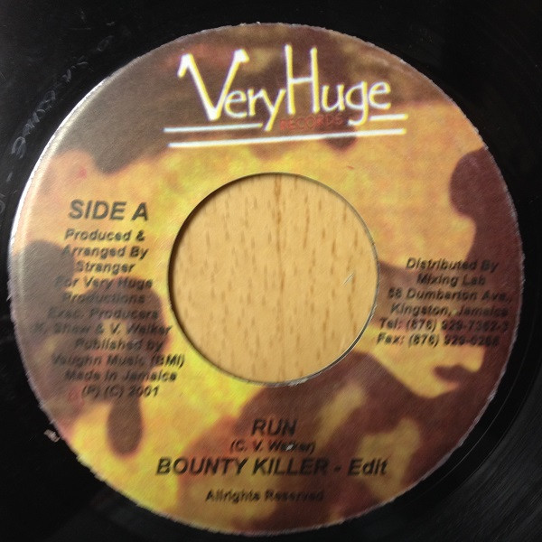 Bounty Killer - Run | Very Huge Records (none)