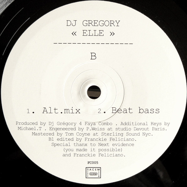 DJ Gregory - Elle | Faya Combo (FC005) - 2