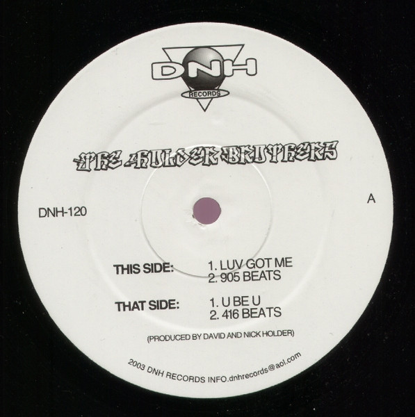 The Holder Brothers - Luv Got Me | DNH Records (DNH-120) - main