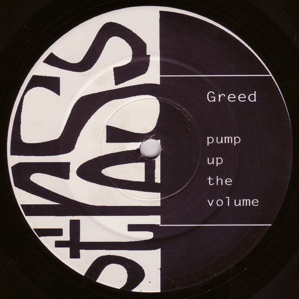 Greed Featuring Ricardo Da Force - Pump Up The Volume | Stress Records (12 STR 49) - 3 Greed Featuring Ricardo Da Force - Pump Up The Volume | Stress Records (12 STR 49) - 3