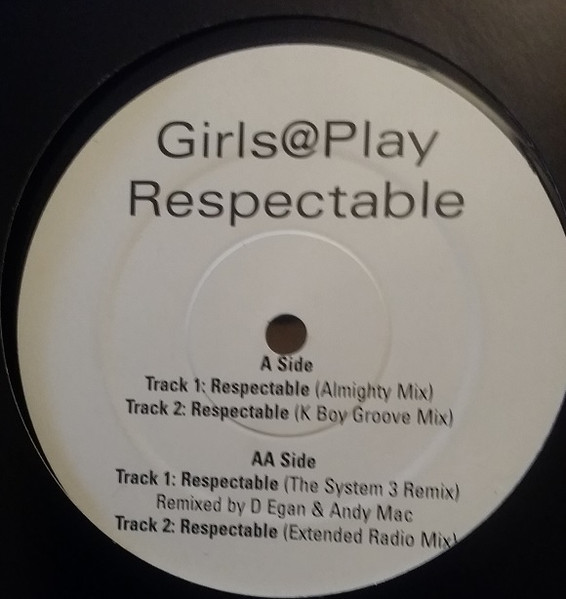 Girls @ Play - Respectable | Redbus Music Ltd (RBM12)