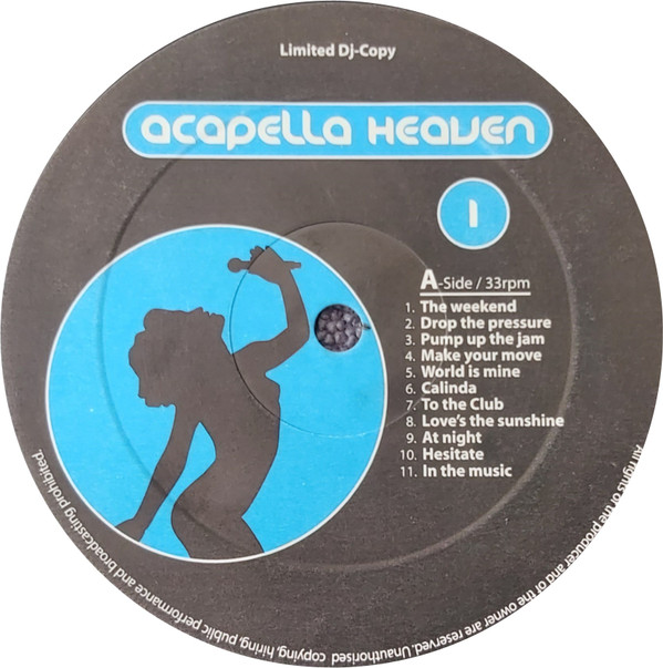 Various - Acapella Heaven Vol. 1 | Not On Label (AHVN001)