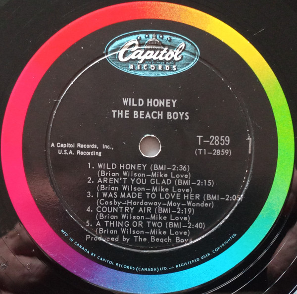 The Beach Boys - Wild Honey | Capitol Records (T-2859) - 3 The Beach Boys - Wild Honey | Capitol Records (T-2859) - 3
