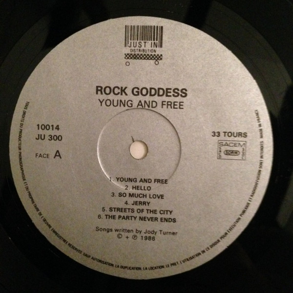 Rock Goddess - Young & Free | Just'In Distribution (10014 JU 300) - 3 Rock Goddess - Young & Free | Just'In Distribution (10014 JU 300) - 3