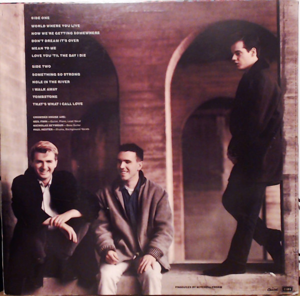 Crowded House - Crowded House [Vinyl] | Capitol Records (ST-12485) - 2