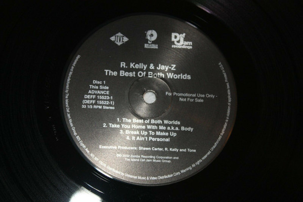 R. Kelly & Jay-Z - The Best Of Both Worlds | Zomba Recording Corporation (DEFF 15522-1) R. Kelly & Jay-Z - The Best Of Both Worlds | Zomba Recording Corporation (DEFF 15522-1)