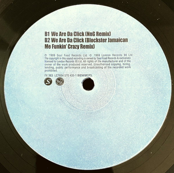 Da Click - We Are Da Click | FFRR (FX 363) - 4