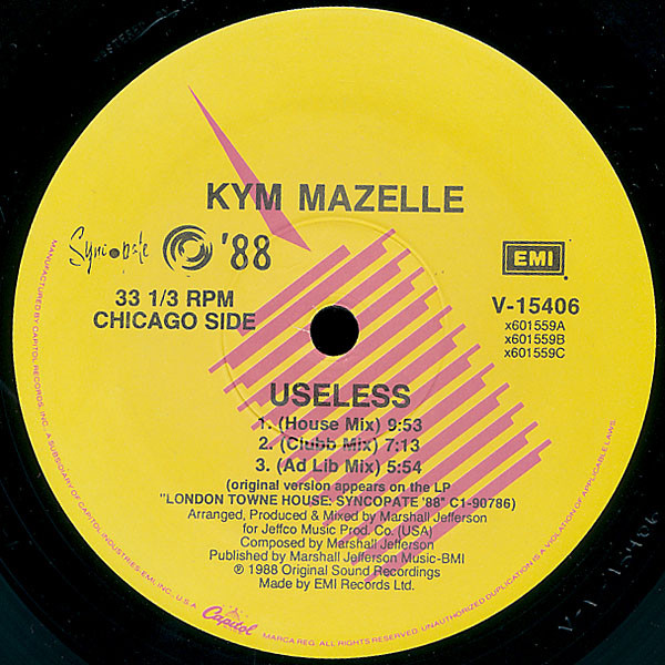 Kym Mazelle - Useless | Capitol Records (V-15406)